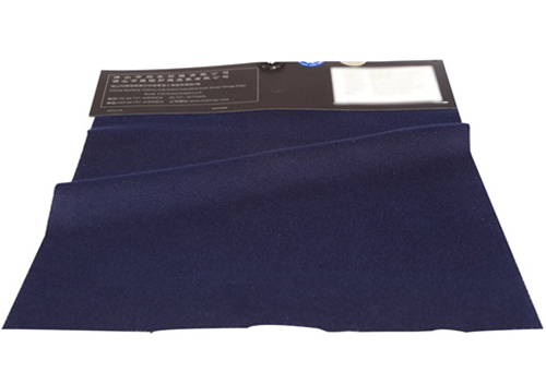 20S cotton double yarn polyester jacquard rib