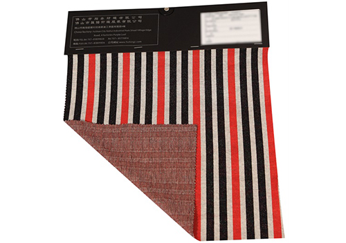 32S color yarn polyester bag computer jacquard rib